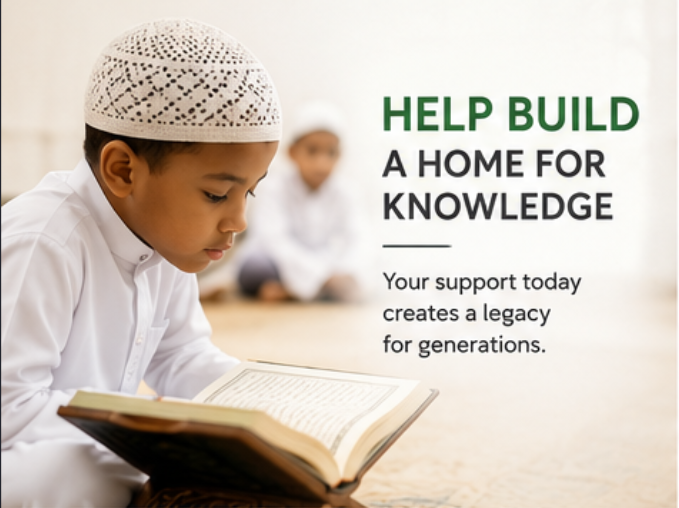 Young student reading the Qur'an